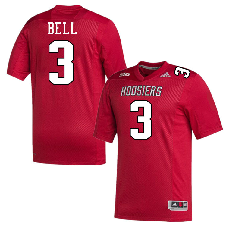 Jaylen Bell Indiana Jerssey,Indiana University Hooisers Football Jersey,Uniforms-Retro Crimson